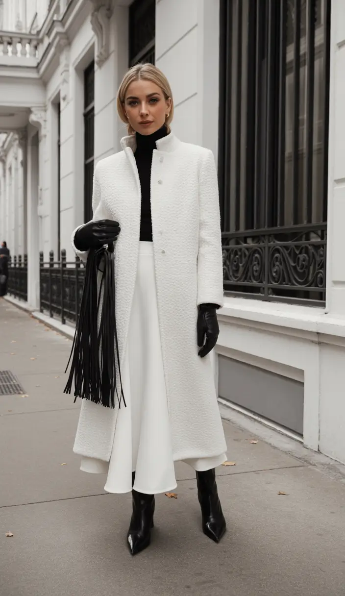 spring birthday outfit Minimal White With a Fashion-Girl Attitude