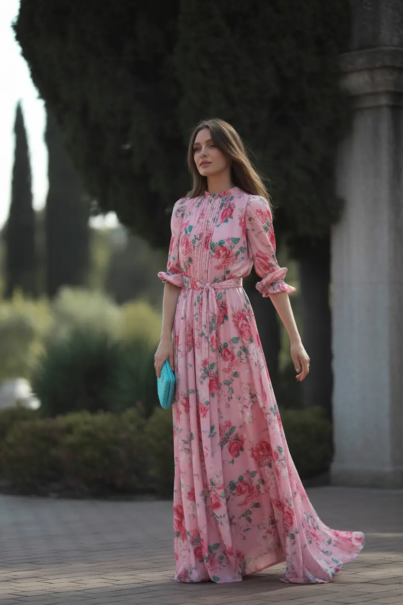 spring dress outfits Romantic Pink That Moves With You