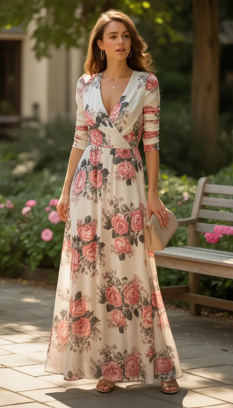 spring dress outfits Soft Florals That Feel Grown and Romantic