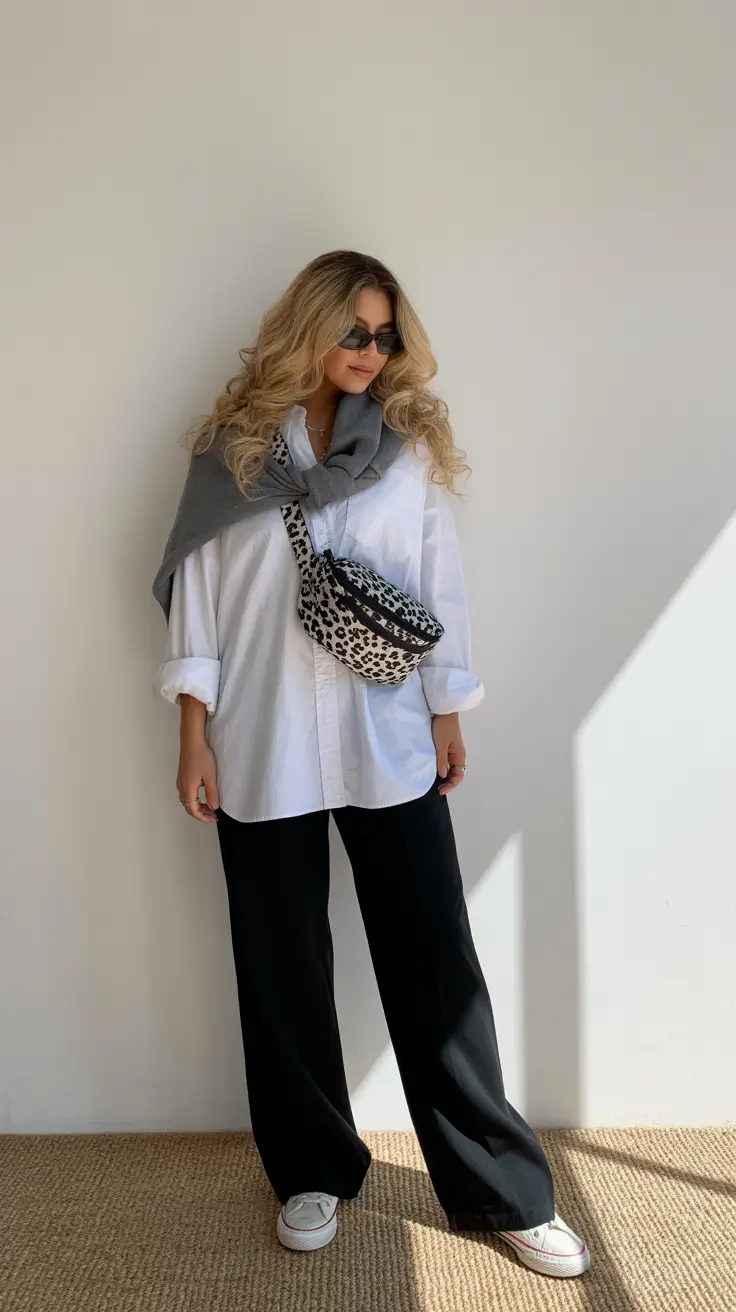 spring jeans outfit Soft Neutrals and Relaxed Denim Ease