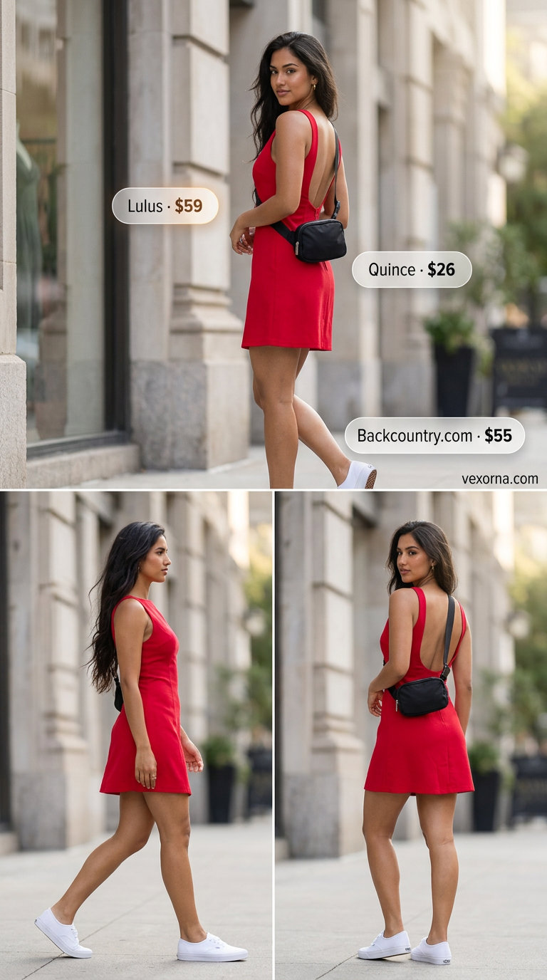 Grey joggers, pink hoodie, and white sneakers for a sporty athleisure look.