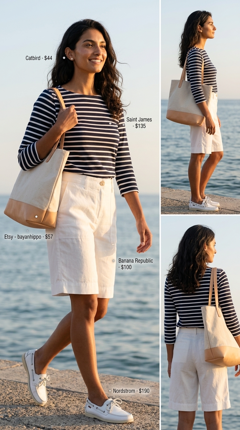 cut off summer denim shorts for women 2026 outfit idea - fashion styling inspiration