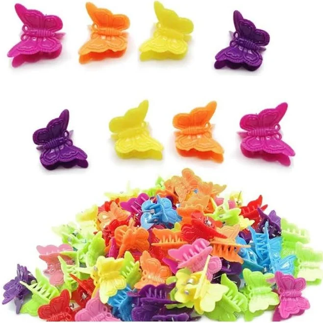 accessory 50 Pack Butterfly Hair Clips eBay - sqyydd1 $4.68