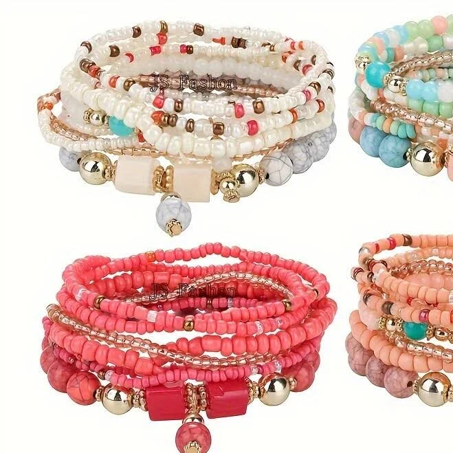 accessory 6 Sets Boho Bead Charms eBay - efinger $16.99