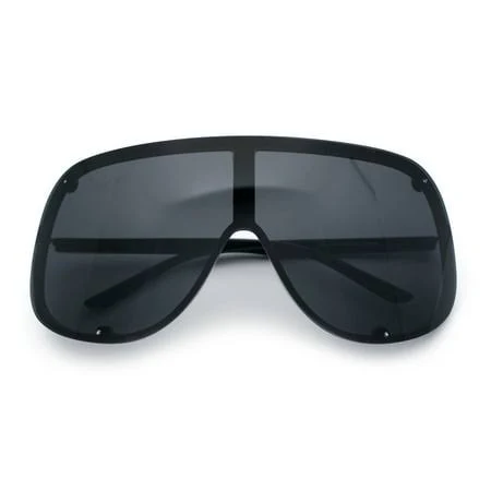 accessory 80s Robotic Oversized Curved Shield Sunglasses Walmart - SA106 $12.95