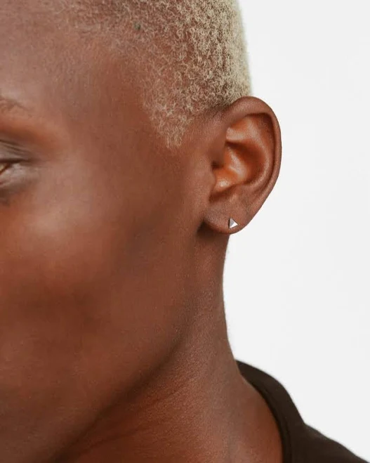 accessory 925 Sterling Silver Minimalist Stud Earrings Etsy - REDCHERRYBLVD $14.17