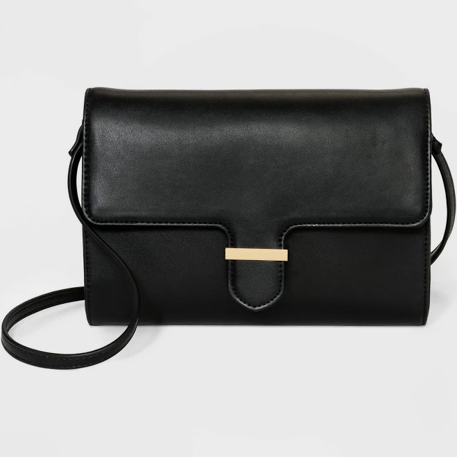 bag A New Day Women's Magnetic Snap Flap Crossbody Clutch eBay $12.99