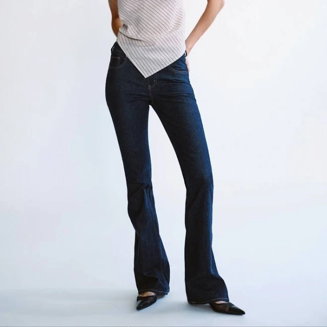 jeans Abercrombie & Fitch Women's Mid Rise Bootcut Jeans Abercrombie & Fitch $54