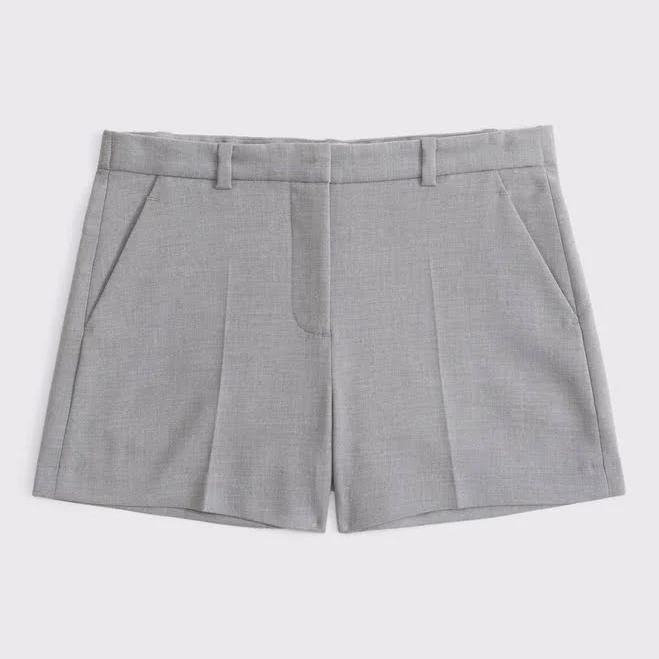 bottom Abercrombie & Fitch Women's Mid Rise Tailored Shorts Abercrombie & Fitch $48
