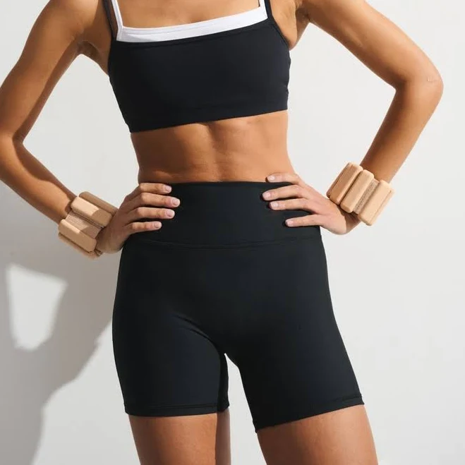 bottom Abercrombie & Fitch Women's sculptLUX Bike Short Abercrombie & Fitch $40