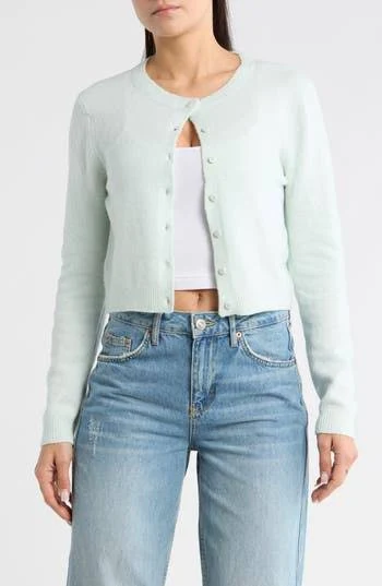 cardigan Abound Classic Crewneck Cardigan Nordstrom Rack $29.97