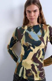 top Abstract Print Boat Neck Top nordstrom.com $24.99