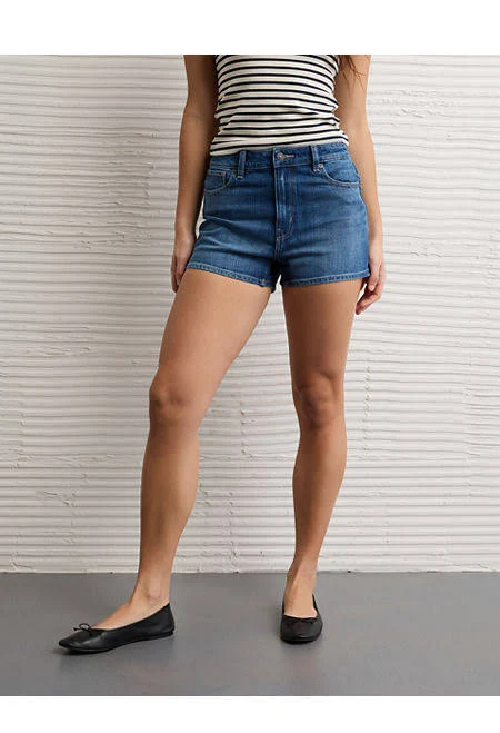 shorts AE Stretch Denim Mom Shorts American Eagle Outfitters $33.71
