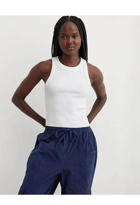 top Aerie Free Spirit Ribbed Tank Top Aerie $12.47