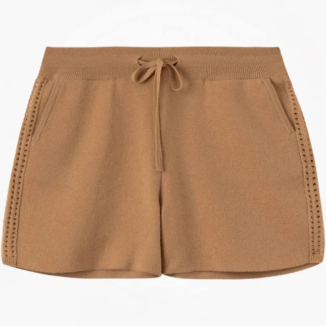 shorts Ajour-Knit Detailed Shorts Nomadico Cashmere $69