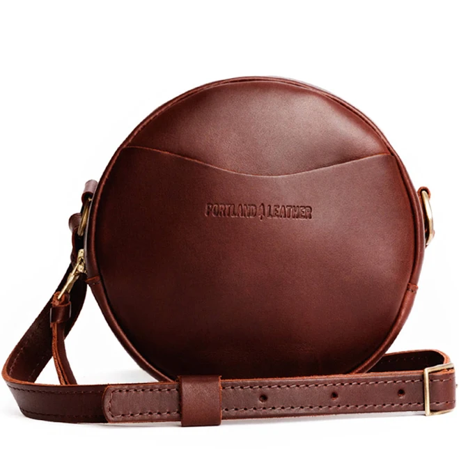 bag 'Almost Perfect' Circle Crossbody Portland Leather Goods $58
