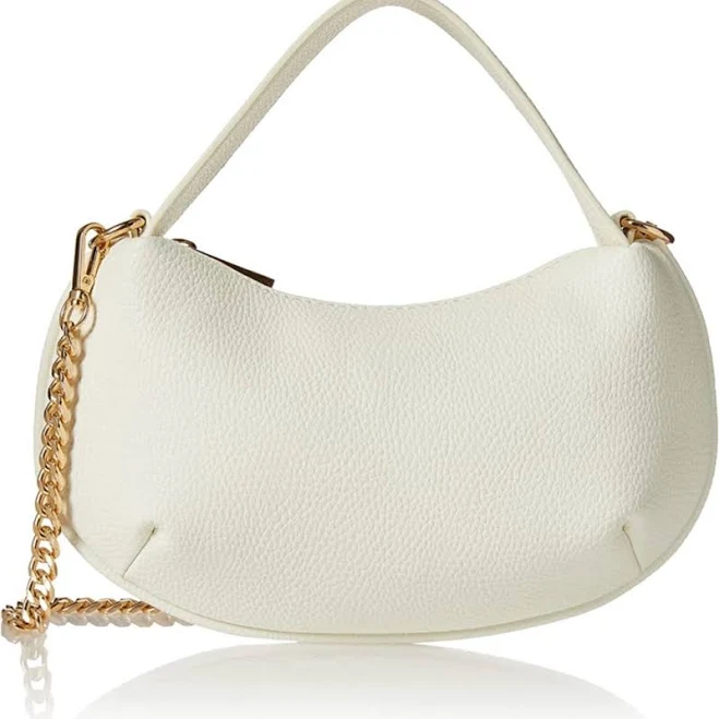 bag Amazon The Drop Women's Keela Mini Bag With Chain Strap - New Women | Color: White | Size: s Mercari $25