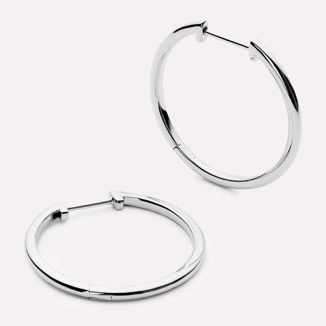 accessory Ana Luisa Medium Slim Endless Hoops Ana Luisa $95