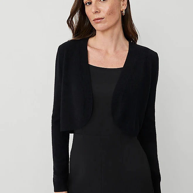 outerwear Ann Taylor Women's Cashmere Open Cardigan Ann Taylor $97.49