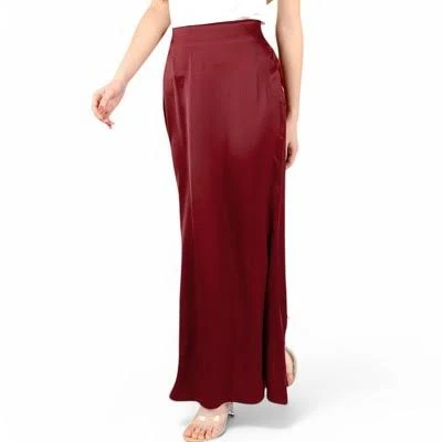 maxi skirt Anna-Kaci Women's Satin High Waist Flowing A-Line Maxi Skirt Target $33.6