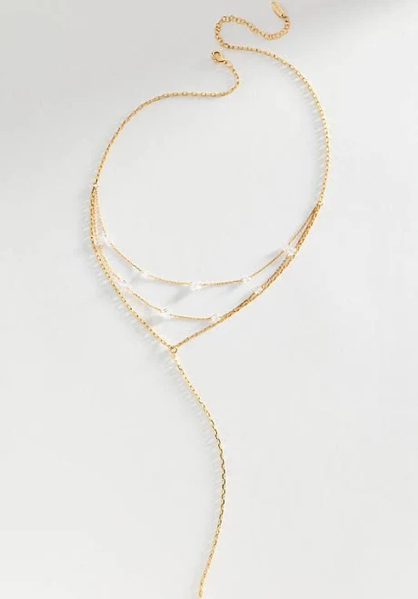 accessory Anthropologie Delicate Layered Lariat Necklace Anthropologie $34.95