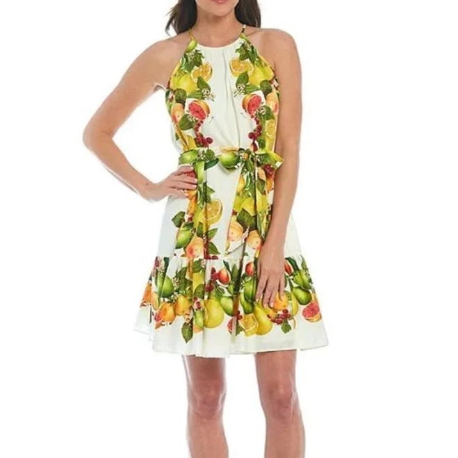 dress Antonio Melani Women's Sloan Halter Citrus Print Dress Poshmark $35