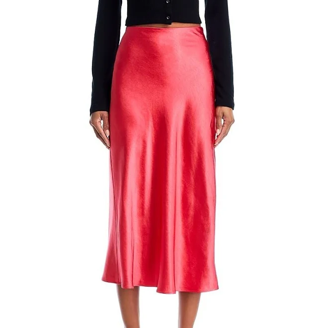 skirt AQUA Women's Midi Slip Skirt eBay - lamoda2016 $70.2