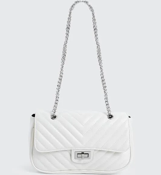 bag Ardene Women's Eco-Conscious Quilted Chain Strap Bag Ardene $17.94