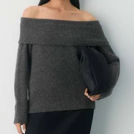 off-shoulder top Aritzia Babaton Astoria Wool Sweater Aritzia $83.99