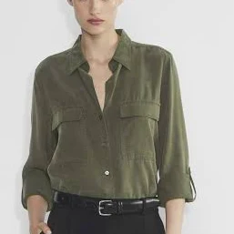 sleeveless top Aritzia Women's Babaton Utility Shirt Aritzia $52.8