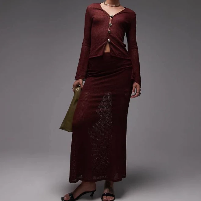 skirt ASOS Crochet Fishtail Maxi Skirt ASOS $9.99