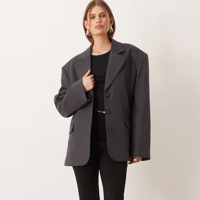outerwear ASOS Design Tailored Oversized Wool Blend Blazer ASOS $49.05