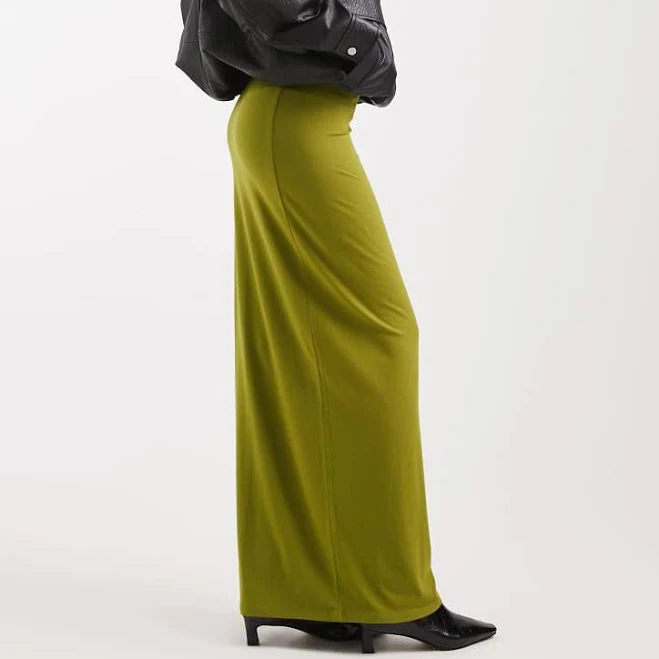 maxi skirt ASOS Jersey Column Maxi Skirt ASOS $27.99