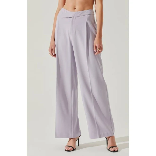 pants Astr The Label Women's Rubina Pleated Wide-Leg Pants Nordstrom Rack $49.97