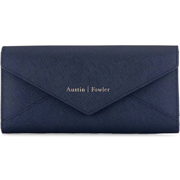 bag Austin Fowler Lynn Saffiano Leather Envelope Wallet Clutch Austin | Fowler $148