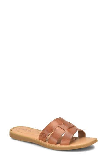 shoes Børn Women's Mindi Leather Slide Sandals Nordstrom Rack $64.97