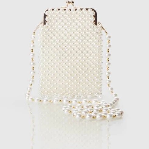 bag BABEYOND Women's Vintage Pearl Evening Clutch Babeyond $34