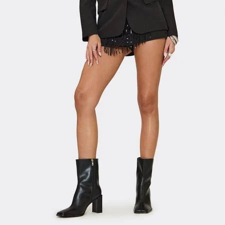 shoes Babs Pointed Toe Curved Block Heel Ankle Boots EGO Shoes US $26