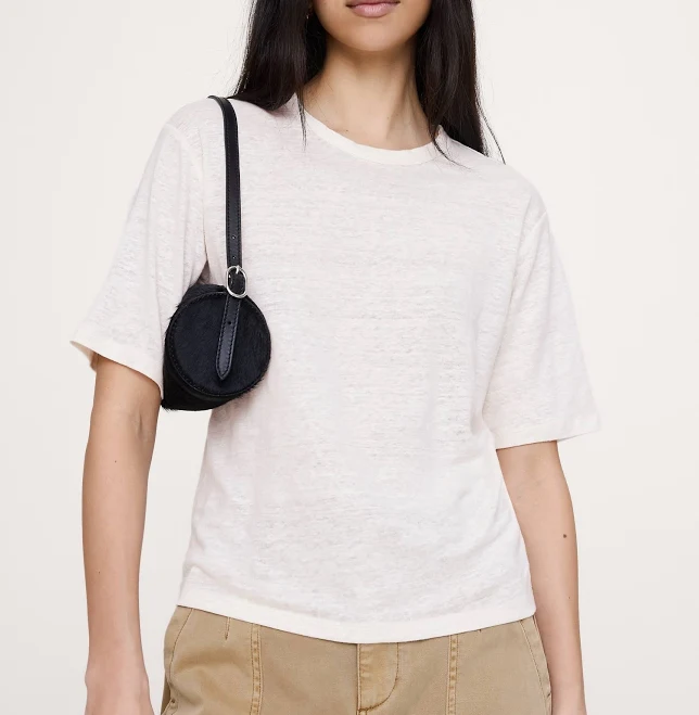 top Banana Republic Women's Relaxed Linen T-Shirt Banana Republic $55