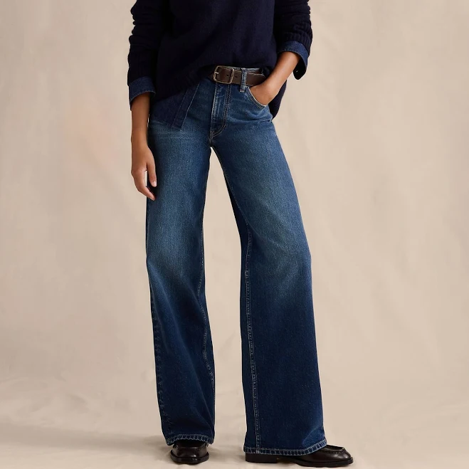 jeans Banana Republic Women's The Icon Classic Wide-Leg Jean Banana Republic $130