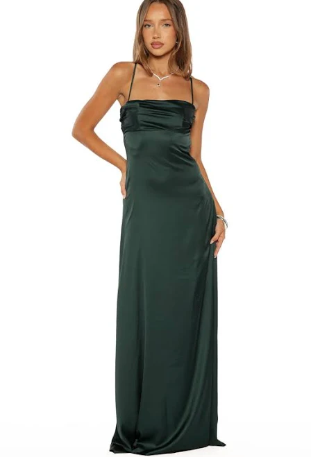 dress Beginning Boutique Exclusive Blaise Satin Maxi Dress Beginning Boutique US $109.99