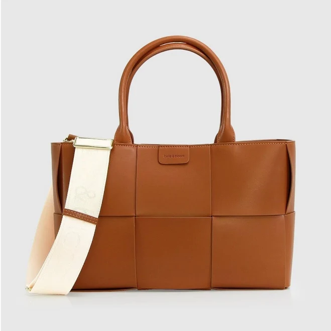 bag Belle & Bloom Long Way Home Woven Tote Macy's $153.96