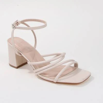 shoes Berness Women's Emmarie Strappy Block Heel Sandals Target $35.99