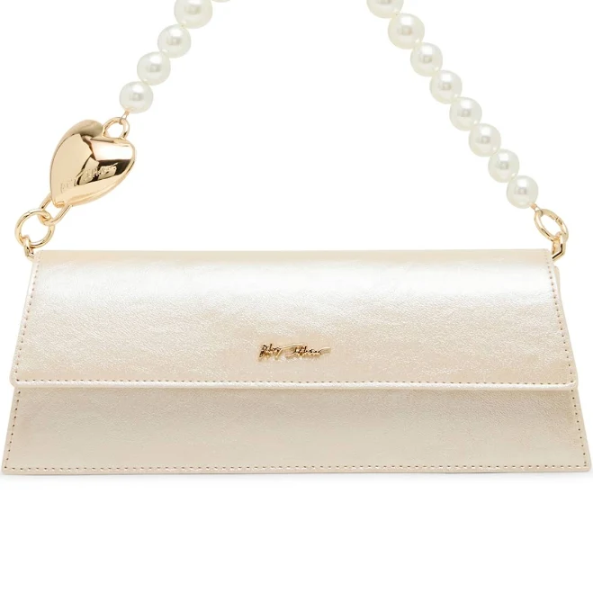 bag Betsey Johnson Cultivated Pearl Strap Shoulder Handbag Macy's $68