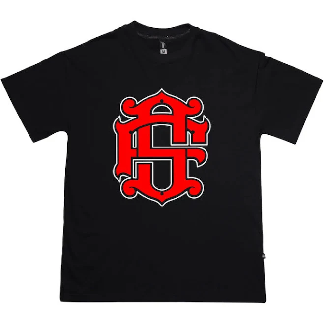 top Big Logo OVERSIZE tee | Black , Red , White | Zorath Collection Medium Fshns To Go $64