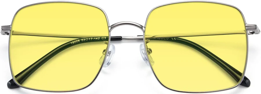 accessory Billie Oversized Square Sunglasses Yesglasses $44.4