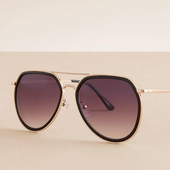 accessory BKE Women's Aviator Sunglasses with Buckle Buckle $16.99