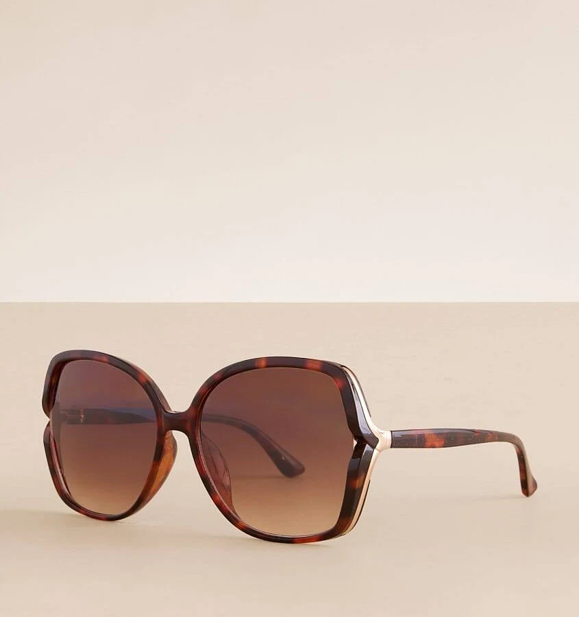 accessory BKE Women's Oversized Sunglasses with Buckle Buckle $14.99