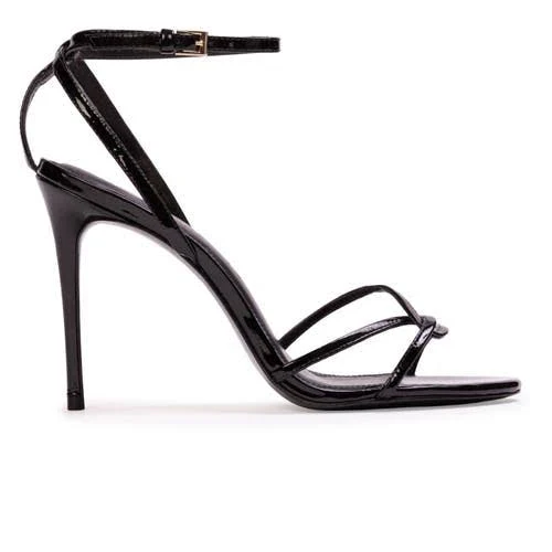 shoes Black Suede Studio Women's Miley 100 Sandal Nordstrom $345
