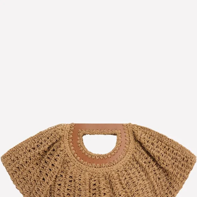 bag Boden Women's Raffia Moon Clutch Boden $99
